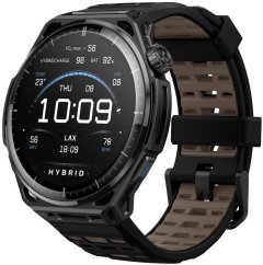 Amazfit Balance 3 3.81 cm (1.5") AMOLED 51 mm Digital 480 x 480 pixels Touchscreen Titanium Black Wi-Fi GPS (satellite) (W2677GL4N)