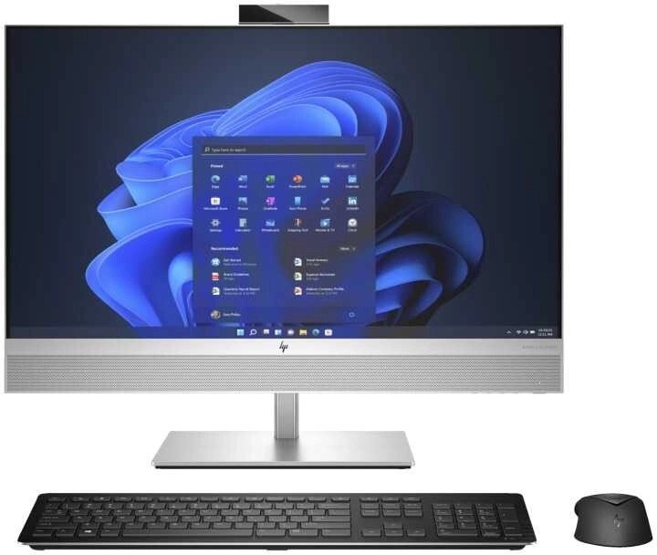 HP Elite 870 G9 AIO All-in-One - i5-14500, 16GB, 512GB SSD, 27 QHD Non-Touch AG, Height Adjustable, USB Mouse, Win 11 Pro, 3 years