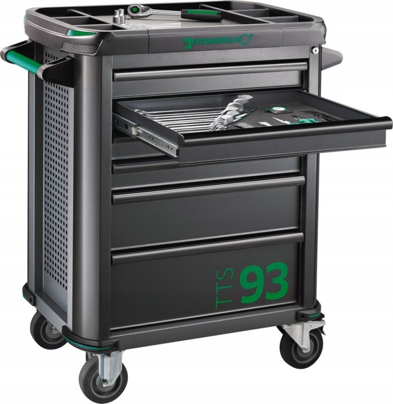 Sourcing Tool trolley with tools STAHLWILLE TTS 93/157QR