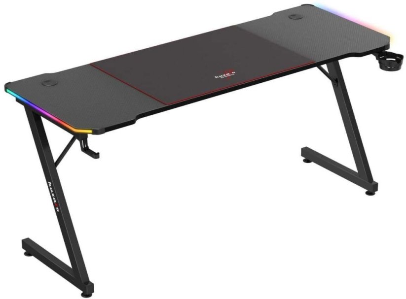 Huzaro Hero 4.8 RGB čierne 160 cm x 60 cm