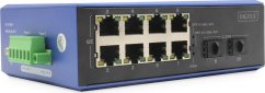 Digitus DIGITUS Industrial 8+2 -Port Gigabit Ethernet PoE Switch 8 Port GE PoE RJ45 2 GE SFP Port