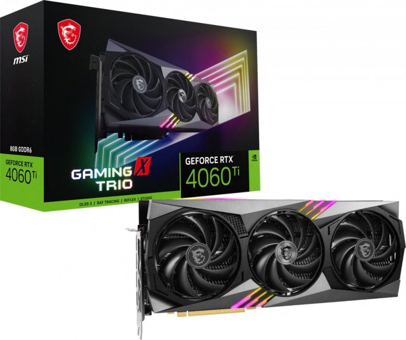 MSI GeForce RTX 4060 Ti Gaming X Trio 8GB GDDR6