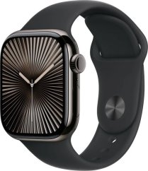 Apple Watch 10 GPS + Cellular 46mm Gold Titanium M/L Čierny  (MWYE3QF/A)