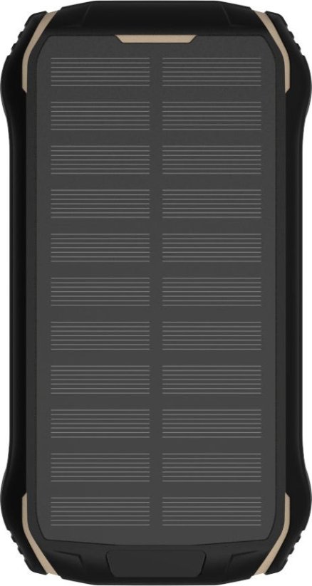 Vinnic Vinnic SACA PEAK Solar Powerbank 20.000mAh IP65 1xC 2xA, black
