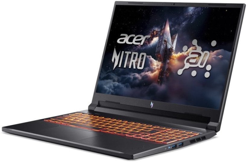 Acer Acer | Nitro V 16 AI ANV16-42-R1PE | Shale Black | 16 " | IPS | WUXGA | 1920 x 1200 pixels | AMD Ryzen 5 | 240 | 16 GB | DDR5 | Solid-state drive capacity 512 GB | NVIDIA GeForce RTX 5050 | GDDR7 | 8 GB | Windows 11 Home | 802.11ax | Bluetooth version 5.3
