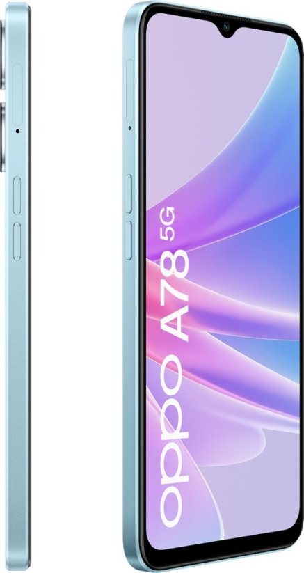 Oppo OPPO A78 5G 16,7 cm (6.56") Dual SIM Android 13 USB Type-C 128 GB 5000 mAh Modrý
