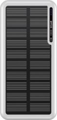 Boompods Obi 10,000mAh Solar Powerbank - White