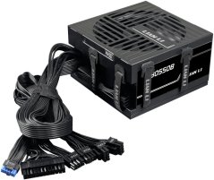 Lian Li RB Series 80 PLUS Bronze Zasilacz, półmodularny, ATX 3.1 - 550 Watt, Čierny