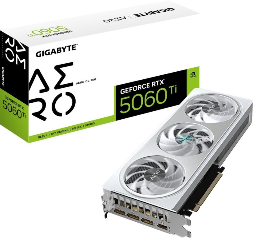 Gigabyte GeForce RTX 5060 Ti Aero OC 16GB GDDR7 DLSS4