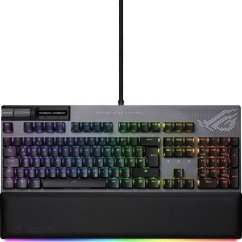 NoName Klawiatura gamingowa ASUS ROG Strix Flare II Animate, PBT - ROG RX, Čierna