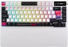 Asus ROG Azoth X 75% OLED-Display Tri-Mode CH Hot-Swap Biely (90MP044F-BKWA30)