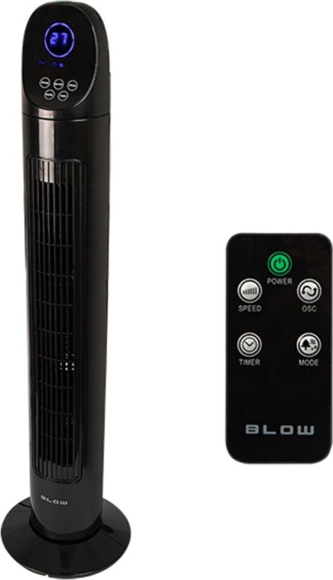 Blow Tower Fan 90W  sloupový ventilátor s dálkovým ovládáním