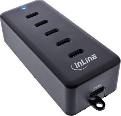 iLuv InLine® 5-Port USB-C PowerHub, Ladegerät-Erweiterung, max. 100W