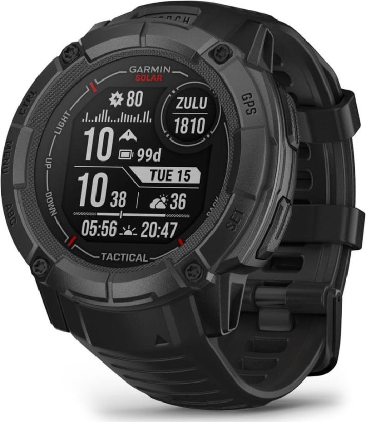 Garmin Instinct 2X Solar Tactical Edition  čierny (010-02805-03)