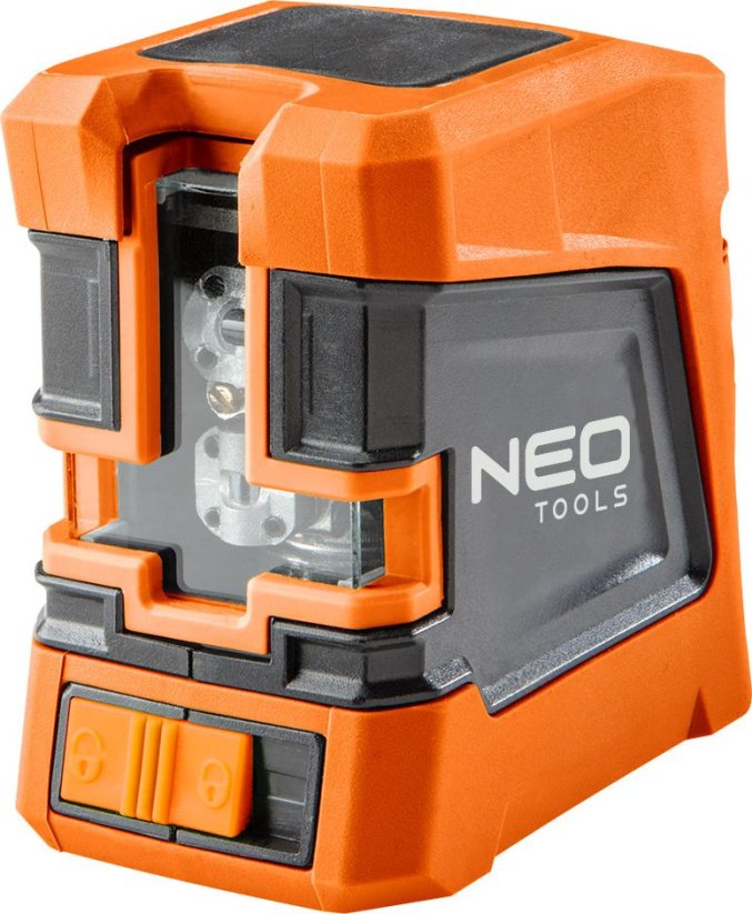 Neo Krížový líniový laser 75-101 Červený 15 m