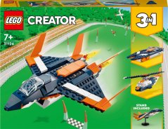 LEGO Creator 3 w 1 Odrzutowiec naddźwiękowy (31126)