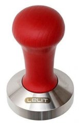 Lelit Tamper PLA471R do ubijania kávy - 57 mm, Červené drevo