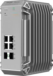 RUIJIE Ruijie Reyee RG-NIS3100-4GT2SFP-HP| Switch zarządzalny przemysłowy, 6 portów, 4xGE, 4xPoE, 120W, 2xSFP, L2, Cloud