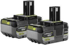 Ryobi Battery set RYOBI RB1850X2F24, 18 V, 2 x 5.0 Ah Li-ion