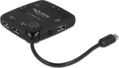 Delock 1x SD 1x M2 1x microSD 1x SDHC  + 3x USB-A 2.0 (65529)