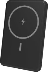 eStuff eSTUFF ES641100 bank mocy 5000 mAh Bezprzewodowe ładowanie Čierny