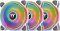 Thermaltake Riing Quad 12 RGB TT Premium Edition 3-pack + HUB biele (CL-F100-PL12SW-A)