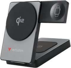 Verbatim Foldable 3-in-1 magnet. wireless PB 5000mAh Sivý (32294)