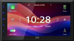 JVC JVC KW-M595DBT Autorádio Čierny Wi-Fi 22 W Bluetooth