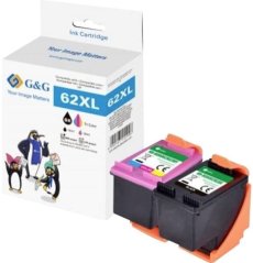 G&G XL-Patrone Multipack kompatybilny mit HP 62XL BK + COL