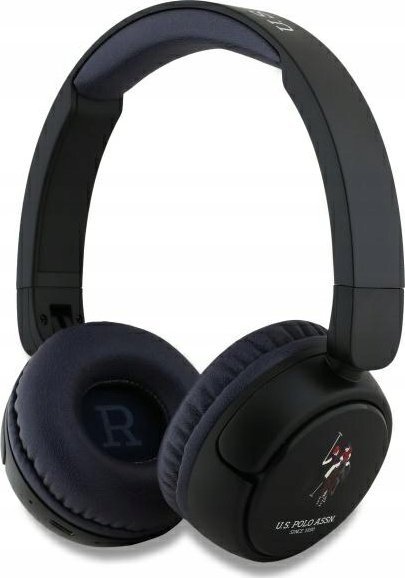 U.S. Polo Assn US Polo słuchawki nauszne Bluetooth      USHPV6PCOV Modrý/navy DH Color Logo