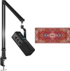 Secret Gear Microphone MX10 FlexArm + Podkładka Secret Gear Carpet Diem XD-2