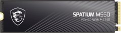 MSI Spatium M560 1TB M.2 2280 PCI-E x4 Gen5 NVMe (S78-440L0F0-P83)