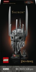 LEGO Icons Pán prsteňov: Sauronova prilba (11373)