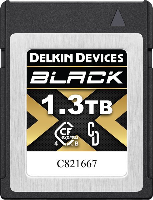 Delkin Black CFexpress 1.3 TB  (DCFX4B13T)