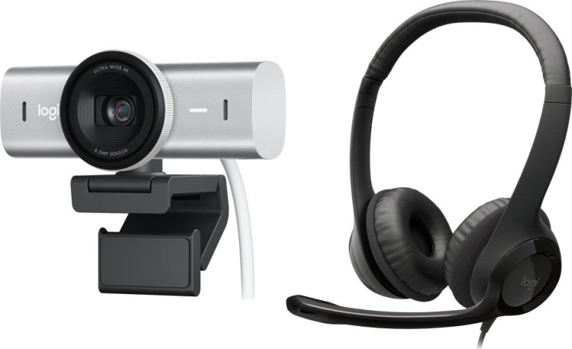 Logitech MX Brio 4K Ultra HD (960-001554) + H390 (981-000406)