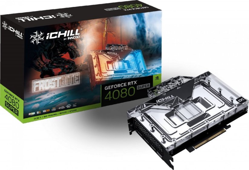 Inno3D GeForce RTX 4080 SUPER iCHILL Frostbite 16GB GDDR6X (C408S-166XX-1870FB)