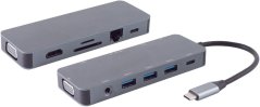Shiverpeaks Stacja dokująca Multiport USB-C 11-in-1 (BS14-05028)