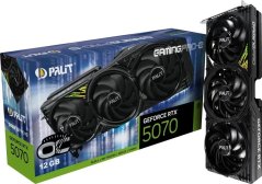 Palit GeForce RTX 5070 GamingPro-S OC 12GB GDDR7 DLSS4 (NE75070T19K9-GB2050U)