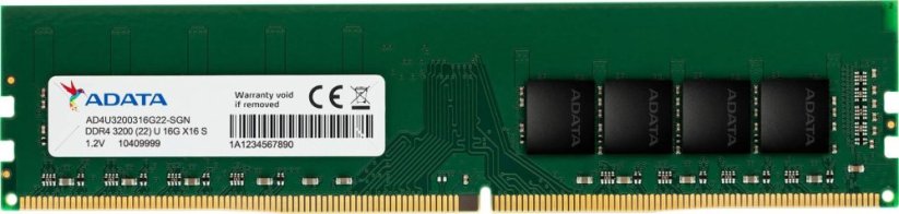 ADATA Premier, DDR4, 8 GB, 3200MHz, CL22 (AD4U32008G22-SGN)