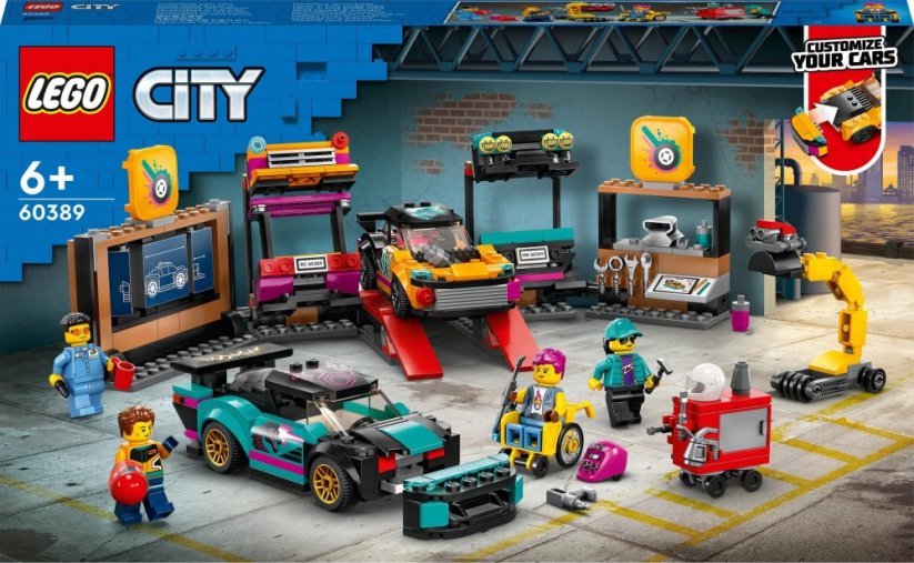 LEGO City Warsztat tuningowania samochodów (60389)