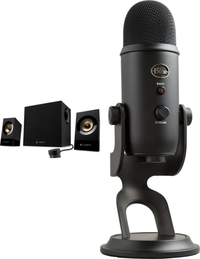Logitech Z533 (980-001054) + Yeti USB Blackout (988-000229)