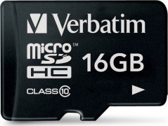 Verbatim MicroSDHC 16 GB Class 10 (44010)