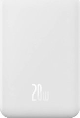 Baseus Magnetic Mini 20W 20000mAh Biały