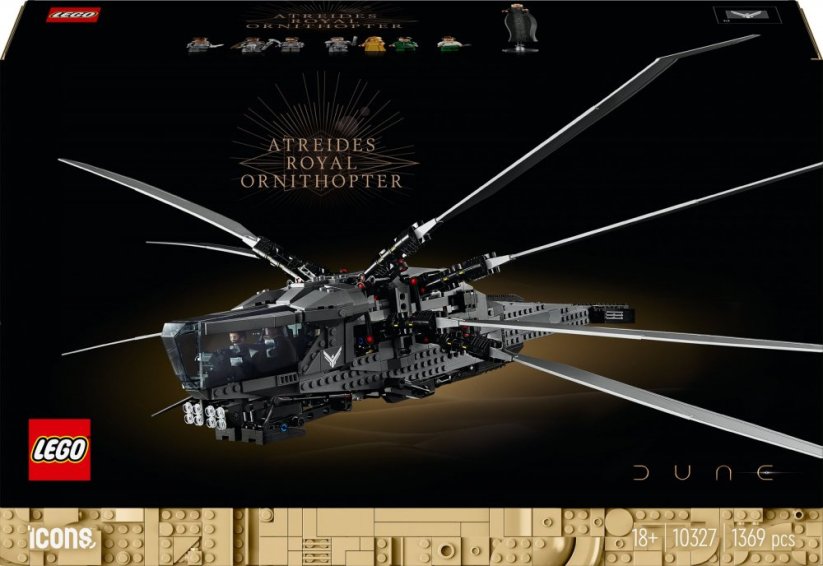 LEGO Icons Diuna — Atreides Royal Ornithopter (10327)