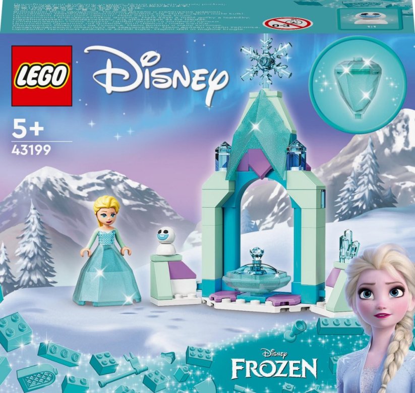 LEGO Disney Dziedziniec zamku Elzy 4 ks (43199)