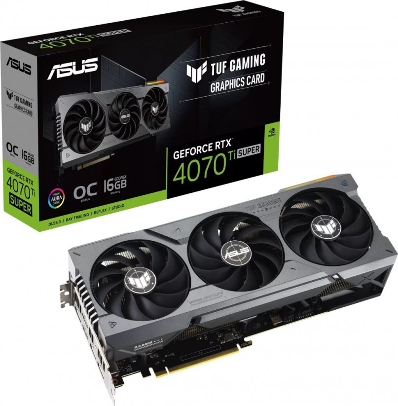 Asus TUF Gaming GeForce RTX 4070 Ti SUPER OC 16GB GDDR6X (TUF-RTX4070TIS-O16G-GAMING)