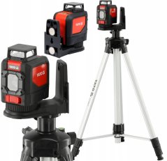 Yato YATO LASER Zelený 5 LINIOWY 360st. Sada