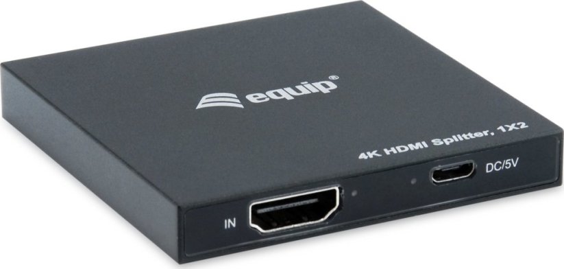 Equip HDMI Splitter 1.4 2 Port Ultra Slim 4K/30Hz schwarz EndlessOS