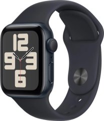 Apple Watch SE GPS 40mm Midnight Alu Sport S/M Čierny  (MXE73QN/A)