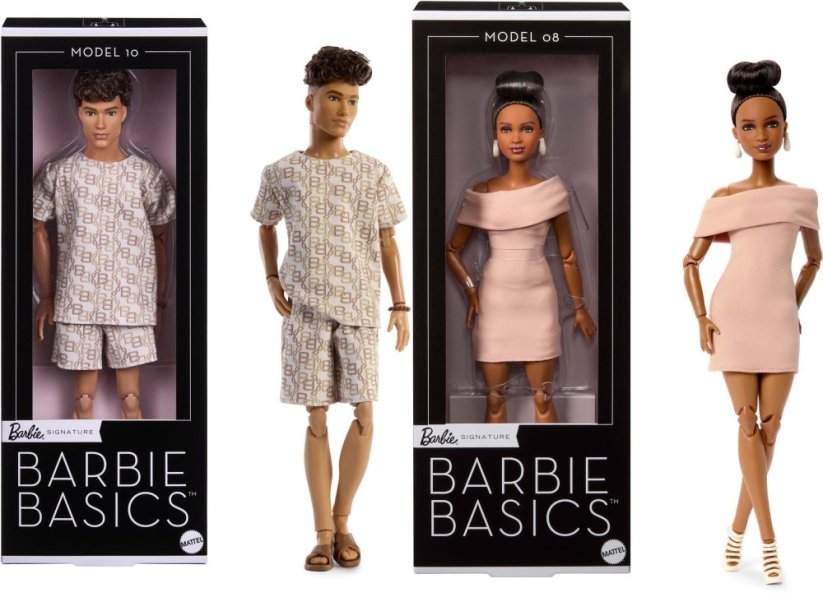 Mattel Signature Basics Ken JJX29+ Zberateľská bábika JJX27